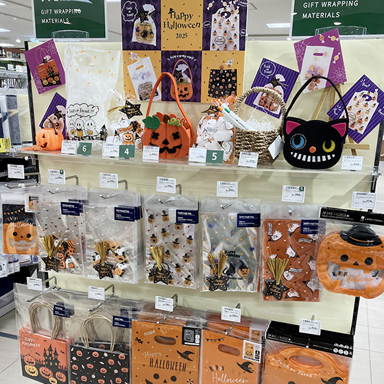 【札幌店】ハロウィーンギフトに最適！かわいいお菓子ラッピング