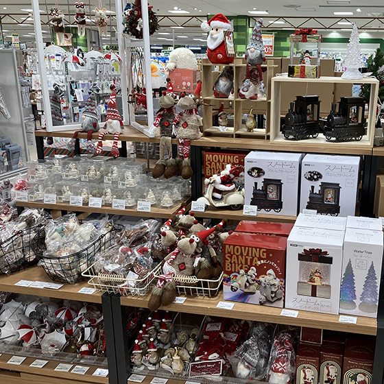 【札幌店】『クリスマス雑貨』で気分も華やかに